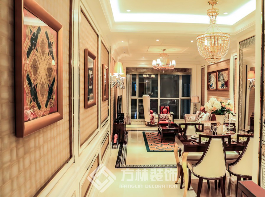 中海國際社區裝修實景案例-方林裝飾