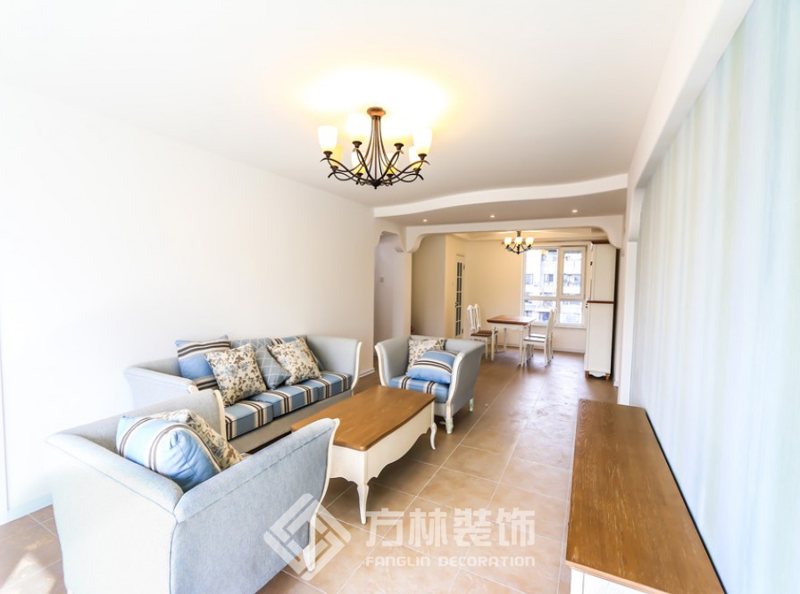 新湖明珠城裝修實景案例-方林裝飾