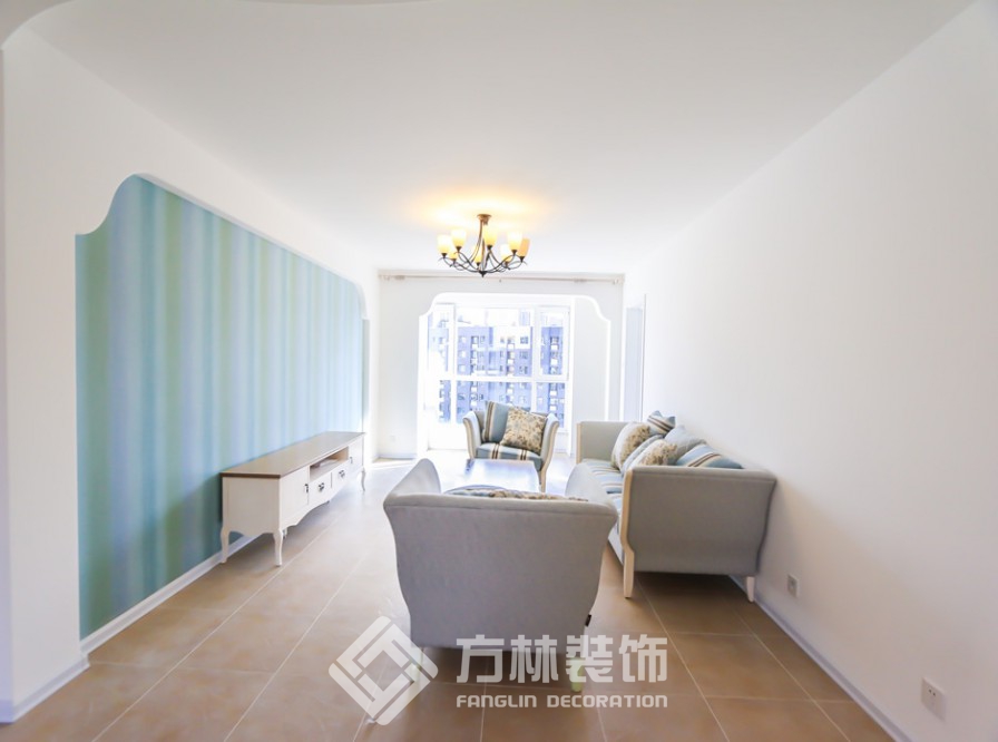 新湖明珠城裝修實景案例-方林裝飾