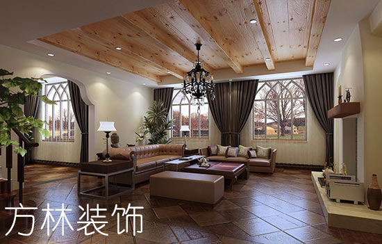 沈陽(yáng)國(guó)瑞城裝修案例效果圖欣賞【大戶型地中海】